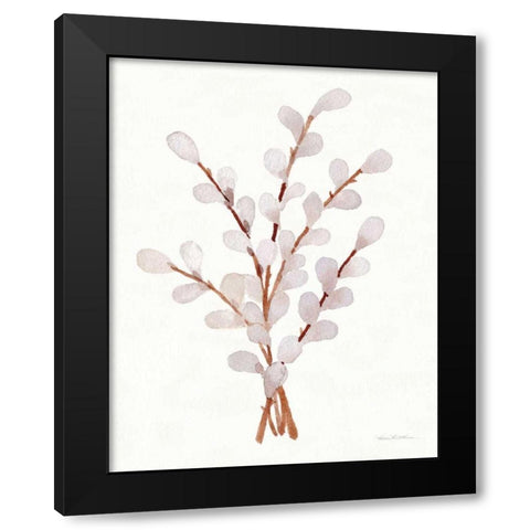 Easter Blessing Flowers V Black Modern Wood Framed Art Print by McKenna, Kathleen Parr