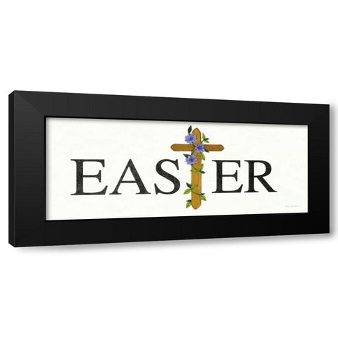 Easter Blessing Saying VI Black Modern Wood Framed Art Print by McKenna, Kathleen Parr