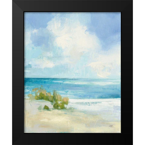Wind and Waves II Black Modern Wood Framed Art Print by Purinton, Julia