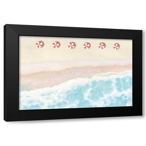 Sky Seaview I Black Modern Wood Framed Art Print with Double Matting by Wiens, James