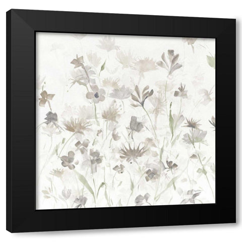 Garden Shadows IV on White v2 Black Modern Wood Framed Art Print with Double Matting by Tillmon, Avery