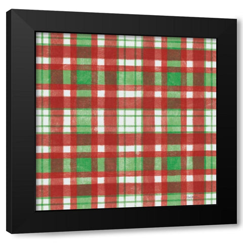 Classic Snowmen Step 03 Black Modern Wood Framed Art Print with Double Matting by Urban, Mary