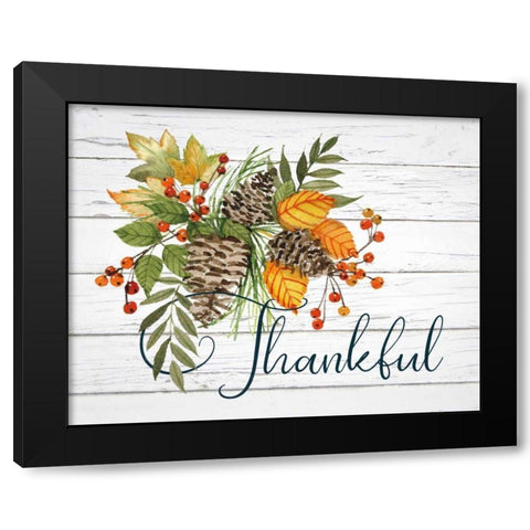 Autumn Splendor I Natural Wood Black Modern Wood Framed Art Print with Double Matting by McKenna, Kathleen Parr