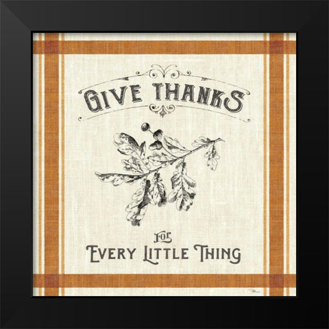 Autumn Farmhouse II Black Modern Wood Framed Art Print by Pela Studio