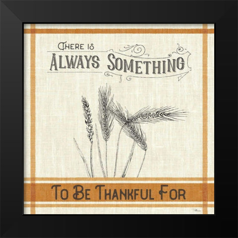 Autumn Farmhouse V Black Modern Wood Framed Art Print by Pela Studio