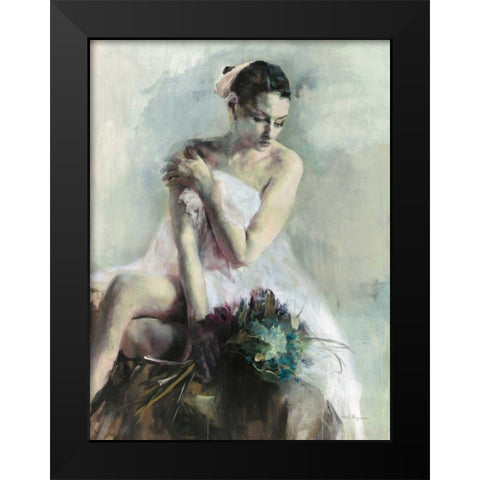 Reflection Black Modern Wood Framed Art Print by Hageman, Marilyn