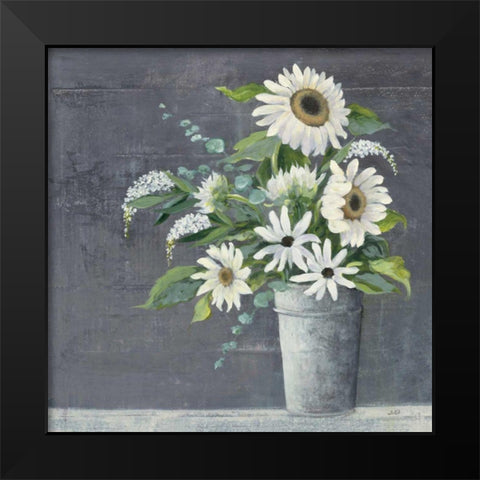 Late Summer Bouquet II Black Modern Wood Framed Art Print by Purinton, Julia