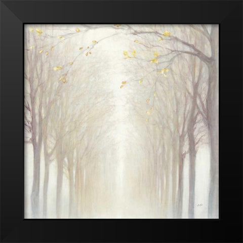 Misty Black Modern Wood Framed Art Print by Purinton, Julia
