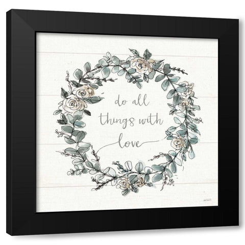 Modern Farmhouse VI Black Modern Wood Framed Art Print by Tavoletti, Anne