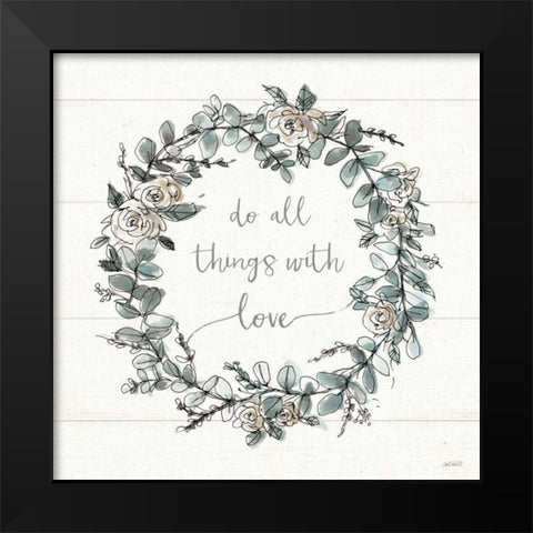 Modern Farmhouse VI Black Modern Wood Framed Art Print by Tavoletti, Anne