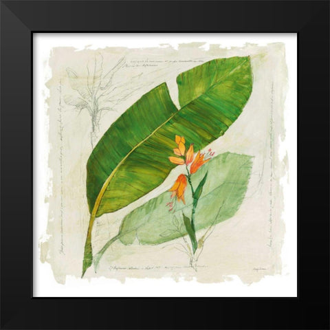 Botanical Study I Light Black Modern Wood Framed Art Print by Tillmon, Avery