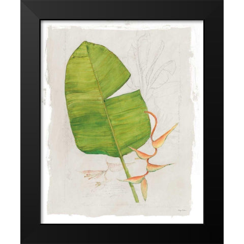 Botanical Journal I Light Black Modern Wood Framed Art Print by Tillmon, Avery