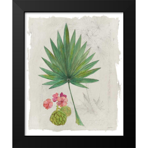 Botanical Journal II Light Black Modern Wood Framed Art Print by Tillmon, Avery