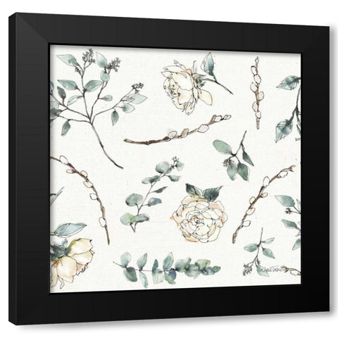 Modern Farmhouse Step 01 Black Modern Wood Framed Art Print with Double Matting by Tavoletti, Anne