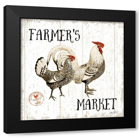 Free Range Fresh II Black Modern Wood Framed Art Print by Pertiet, Katie