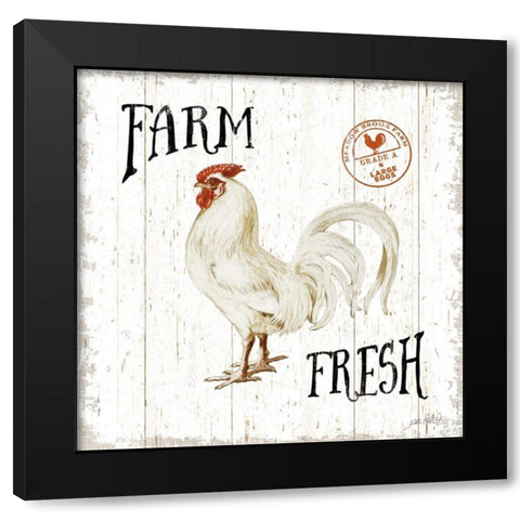 Free Range Fresh III Black Modern Wood Framed Art Print by Pertiet, Katie