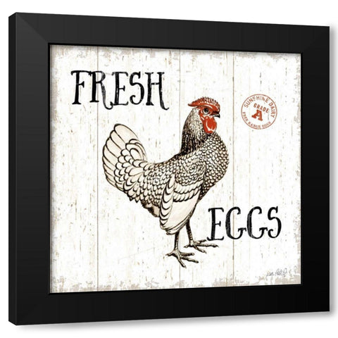 Free Range Fresh IV Black Modern Wood Framed Art Print by Pertiet, Katie