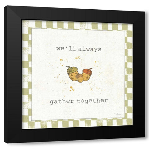 Harvest Cuties IV Step 05B Black Modern Wood Framed Art Print by Pela Studio