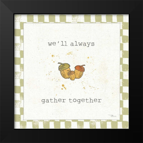 Harvest Cuties IV Step 05B Black Modern Wood Framed Art Print by Pela Studio