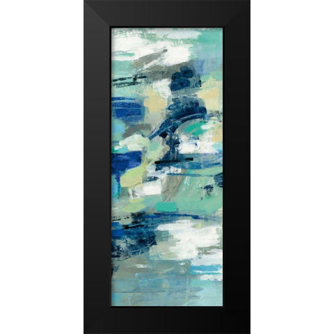 Unexpected Wave III Black Modern Wood Framed Art Print by Vassileva, Silvia