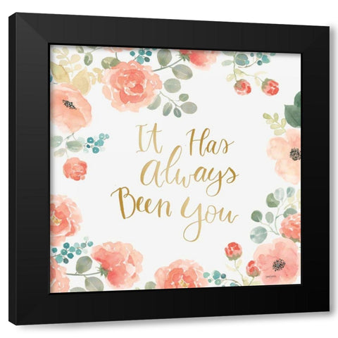 Blooming Delight V White Black Modern Wood Framed Art Print with Double Matting by Jackson, Jenaya