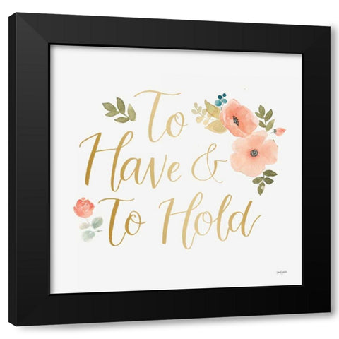Blooming Delight VII White Black Modern Wood Framed Art Print with Double Matting by Jackson, Jenaya