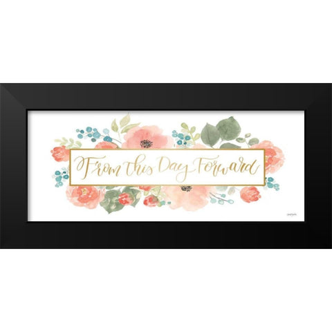 Blooming Delight IX White Black Modern Wood Framed Art Print by Jackson, Jenaya
