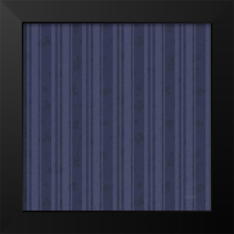 Blooming Delight Pattern IIB Black Modern Wood Framed Art Print by Jackson, Jenaya
