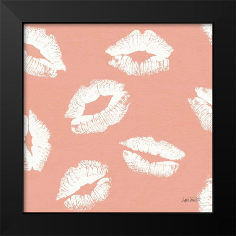 Chic Accents Pattern IIC Black Modern Wood Framed Art Print by Tavoletti, Anne