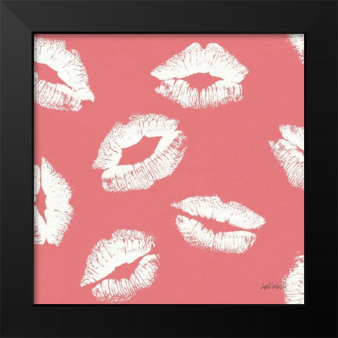 Chic Accents Pattern IID Black Modern Wood Framed Art Print by Tavoletti, Anne