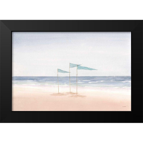 Salento Coast I Black Modern Wood Framed Art Print by Wiens, James