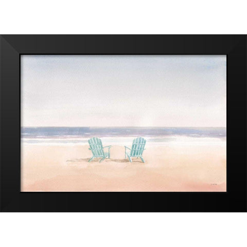 Salento Coast II Black Modern Wood Framed Art Print by Wiens, James