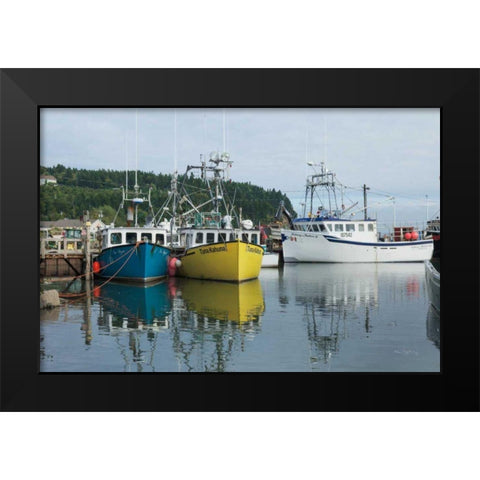 Bay of Fundy II Black Modern Wood Framed Art Print by Majchrowicz, Alan