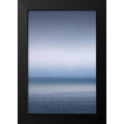 Bay of Fundy Fog Black Modern Wood Framed Art Print by Majchrowicz, Alan
