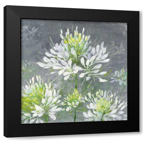 Farmhouse Cleome I Black Modern Wood Framed Art Print by Purinton, Julia