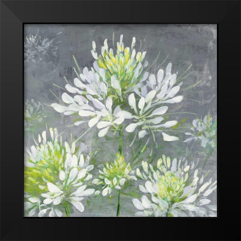 Farmhouse Cleome I Black Modern Wood Framed Art Print by Purinton, Julia