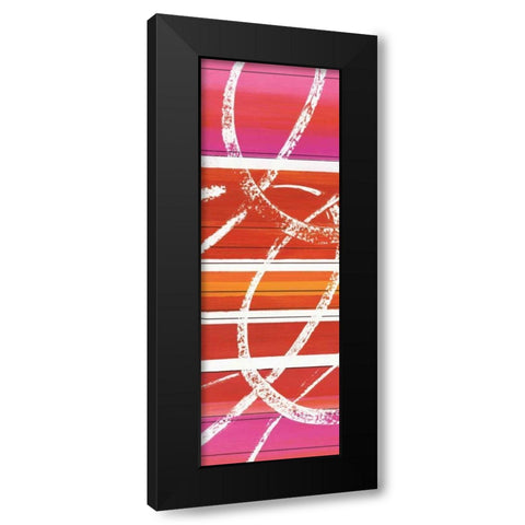 Some Like it Hot II Black Modern Wood Framed Art Print with Double Matting by Rhue, Piper