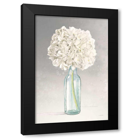 Tranquil Blossoms II Black Modern Wood Framed Art Print with Double Matting by Wiens, James