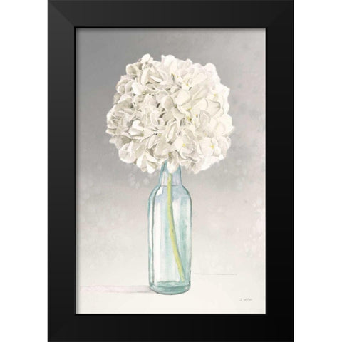 Tranquil Blossoms II Black Modern Wood Framed Art Print by Wiens, James