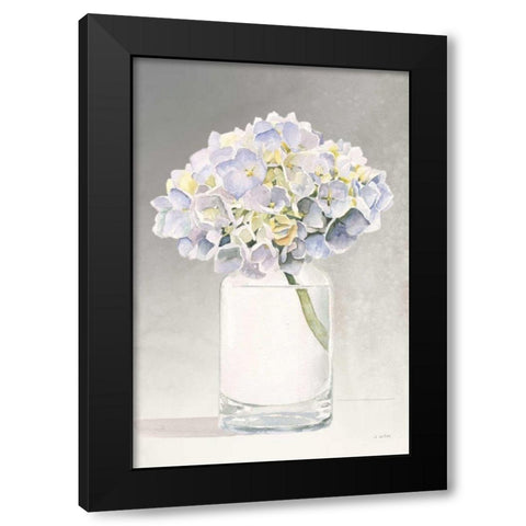 Tranquil Blossoms III Black Modern Wood Framed Art Print with Double Matting by Wiens, James