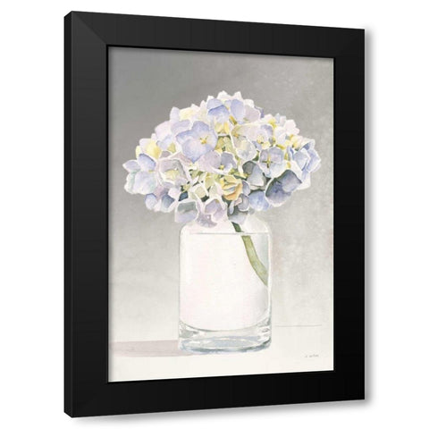Tranquil Blossoms III Black Modern Wood Framed Art Print by Wiens, James