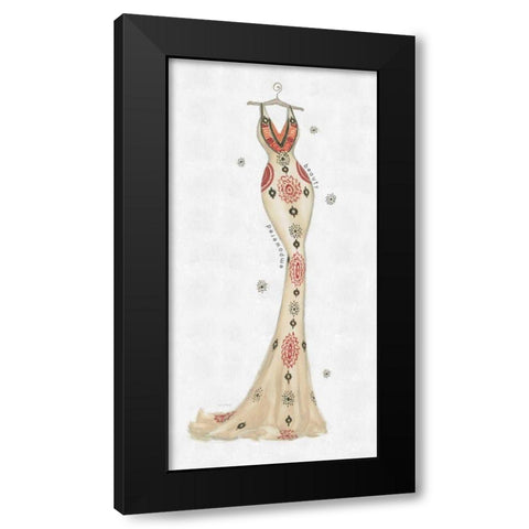 Empowered Beauty I Black Modern Wood Framed Art Print by Adams, Emily