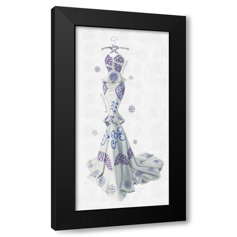 Empowered Beauty II Black Modern Wood Framed Art Print with Double Matting by Adams, Emily