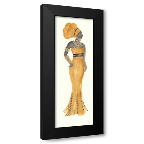 Global Fashion III Black Modern Wood Framed Art Print by Paschke, Chris