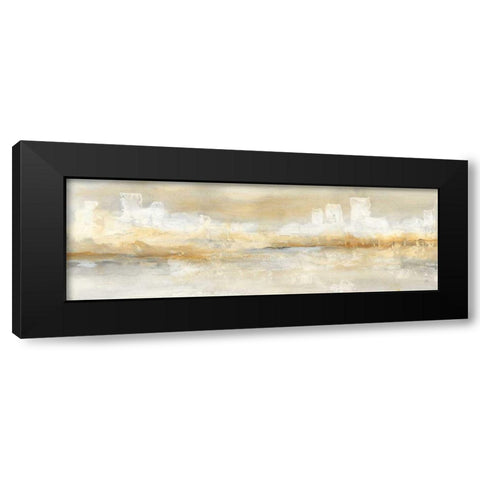 City Essence I Black Modern Wood Framed Art Print by Paschke, Chris