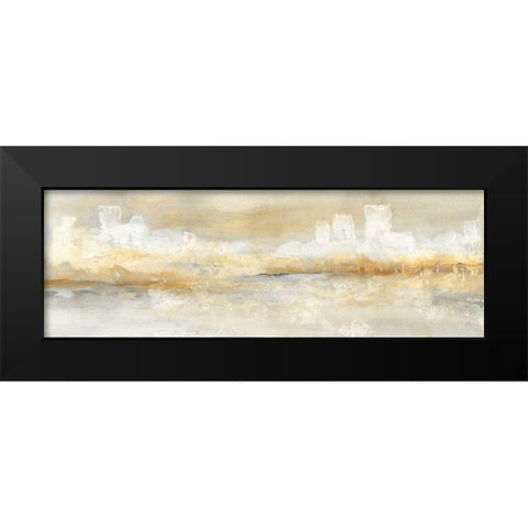 City Essence I Black Modern Wood Framed Art Print by Paschke, Chris