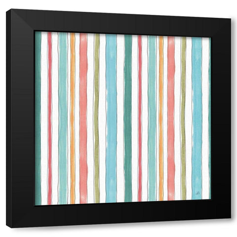 Soft Season Step 05 Black Modern Wood Framed Art Print with Double Matting by Brissonnet, Daphne