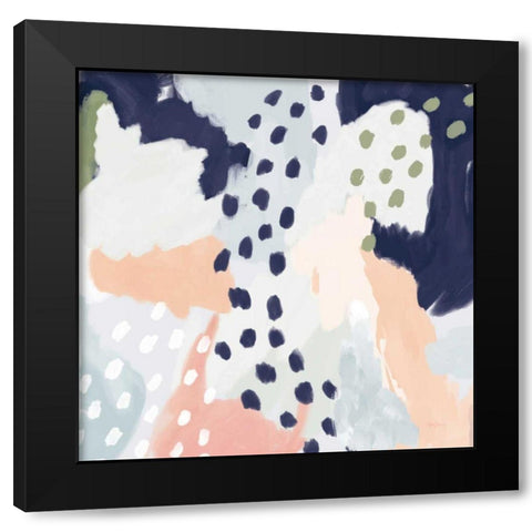 Pastel Life I Crop Black Modern Wood Framed Art Print by Urban, Mary