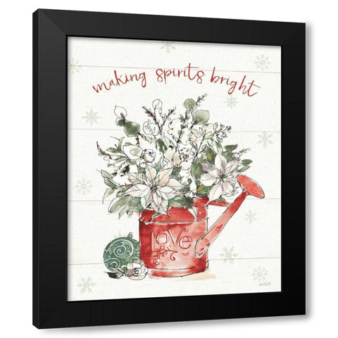 Modern Farmhouse IV Christmas Black Modern Wood Framed Art Print by Tavoletti, Anne