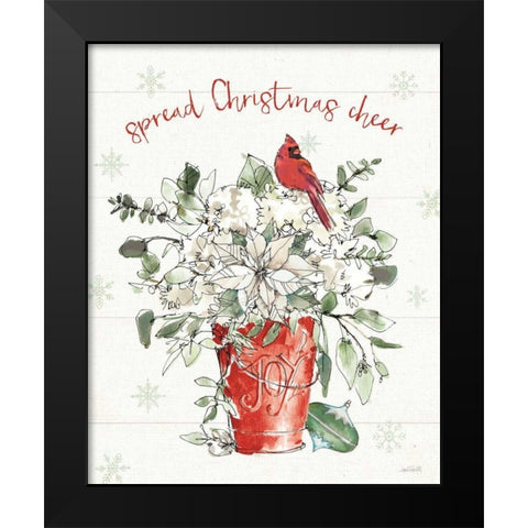 Modern Farmhouse V Christmas Black Modern Wood Framed Art Print by Tavoletti, Anne